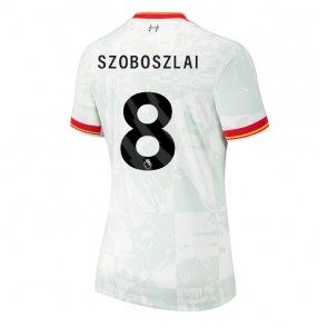 Liverpool Dominik Szoboszlai #8 Dámské Alternativní Dres 2024-25 Krátký Rukáv